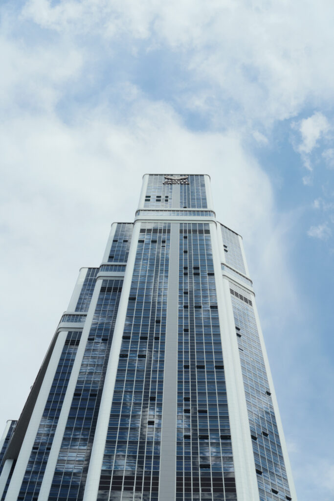釜山の高層マンション